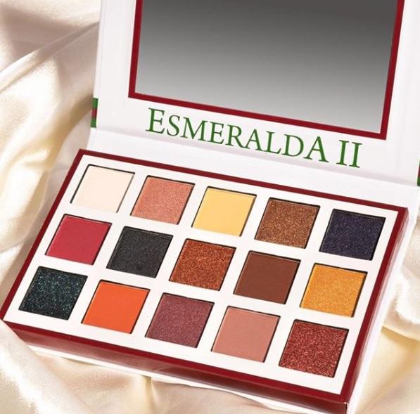 Set de sombras Esmeralda II Beauty Creations