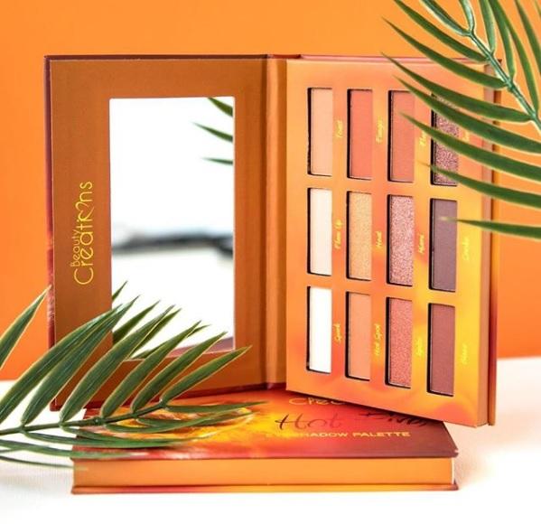Set de sombras Hot fire Beauty Creations