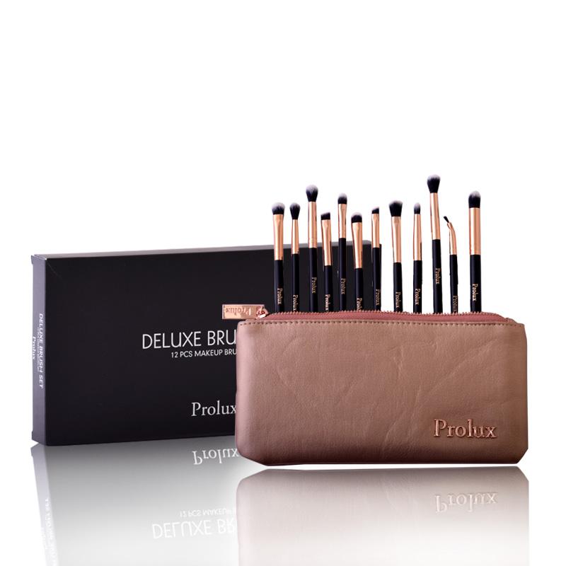 Set de brochas para ojos 12pzas Prolux