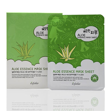 Mascarilla facial de esencia de aloe vera Esfolio