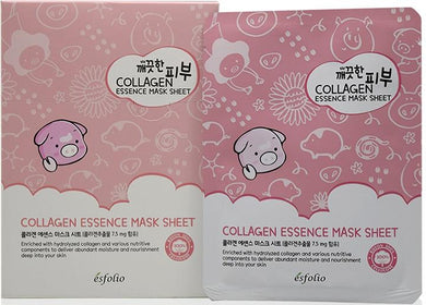 Mascarilla facial de esencia de colágeno Esfolio