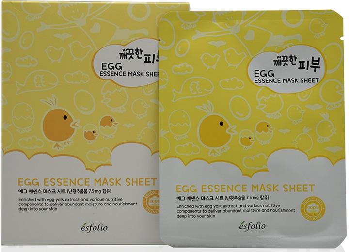 Mascarilla facial de esencia de yema Esfolio
