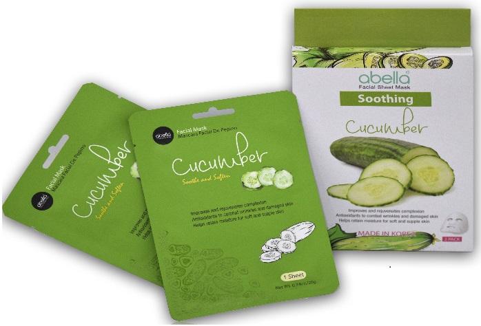 Mascarilla facial pepino Abella