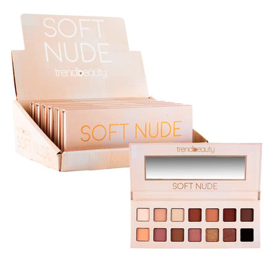 Set de sombras Soft nude Trend Beauty