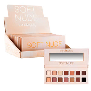 Set de sombras Soft nude Trend Beauty